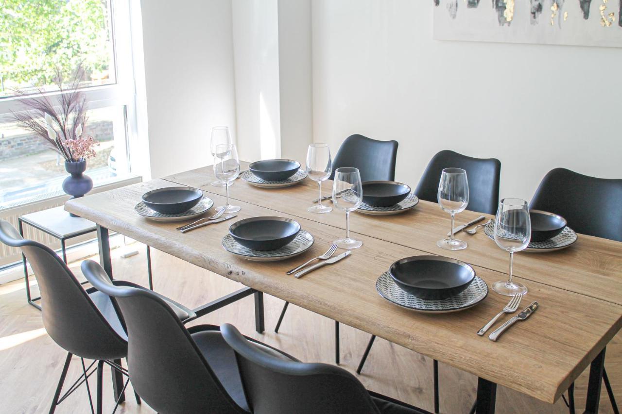 Modern Apartment - Fuer Freunde & Familien, Stadtnah, Parkplatz, E-Ladestation, Gitterbox Fuer Fahrraeder, Fitnessstudio, Digitale Gaestemappe Mit Restaurant- Und Unternehmenstipps Koblenc Exteriér fotografie